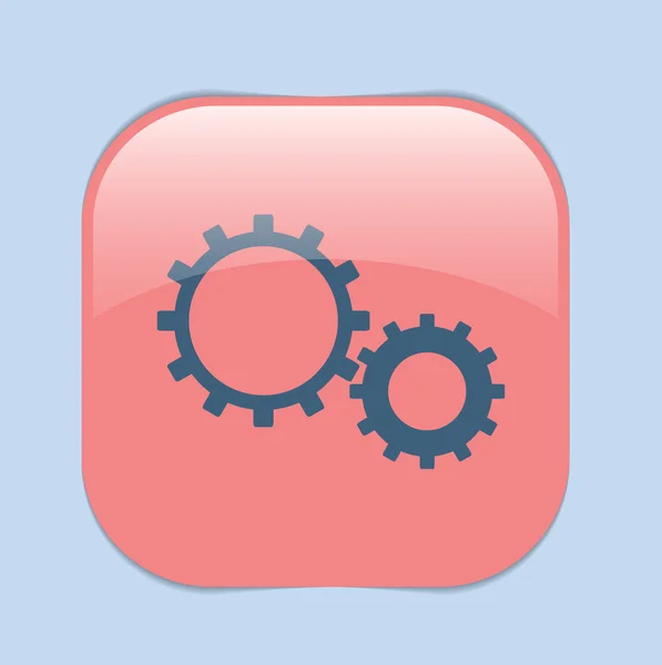 Cogwheels, settings icon — Stock Vector