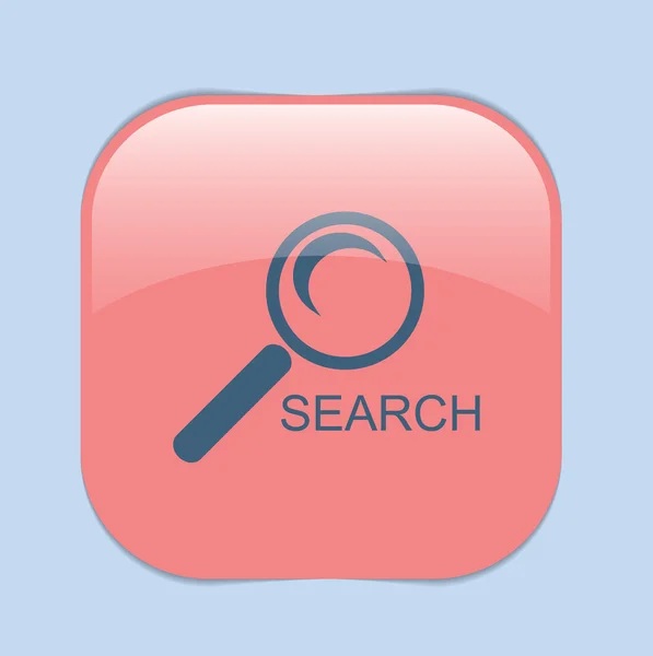 Magnifier,  search icon — Stock Vector