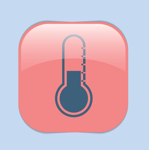 Thermometer icon . temperature symbol — Stock Vector