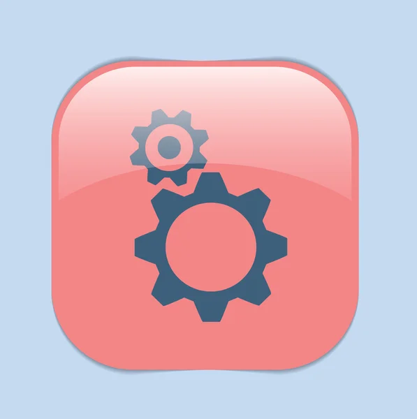 Cogwheels, settings icon — Stock Vector