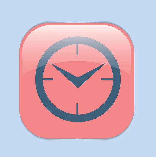 Clock, time icon — Stock Vector