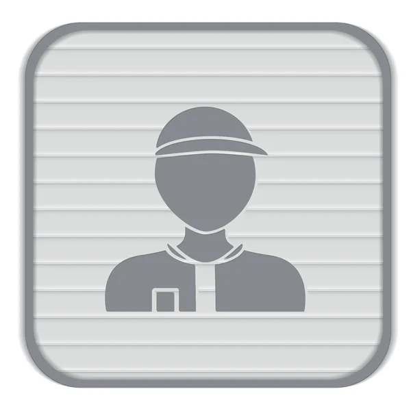 Man, worker icon — Stock Vector