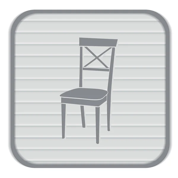 椅子，家具图标 — 图库矢量图片