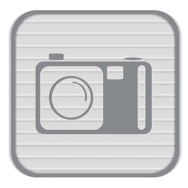 Fényképezőgép, fotográfia ikon — Stock Vector