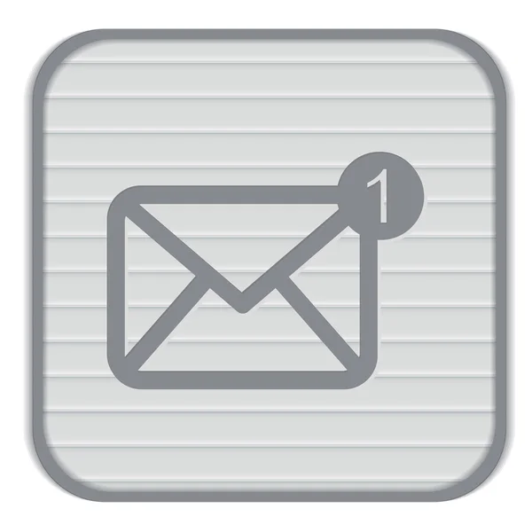 E-mail, ícone envelope — Vetor de Stock