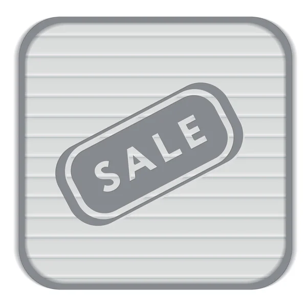 Sale tag label icon — Stock Vector