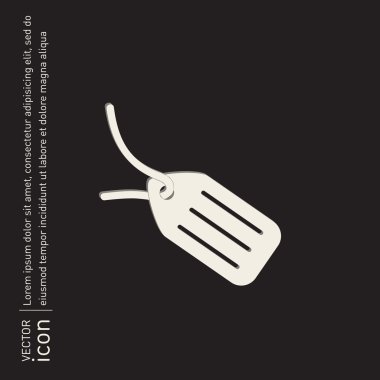 Etiket, etiket simgesi