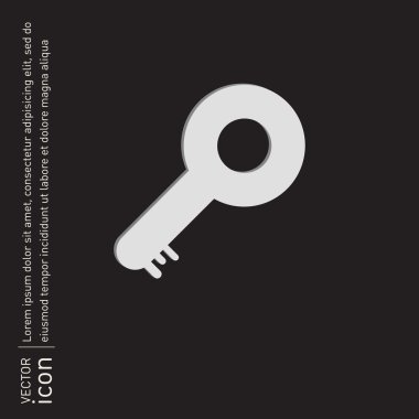 anahtar simgesi simgesi