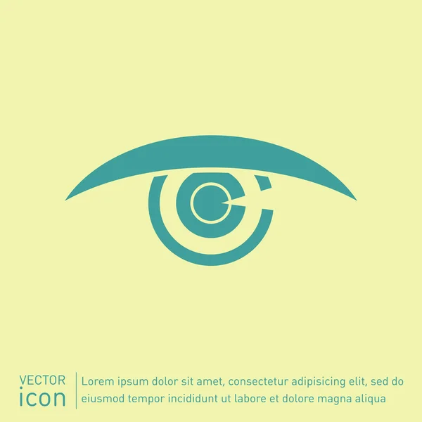 Eye, vision, sight icon — Stock Vector