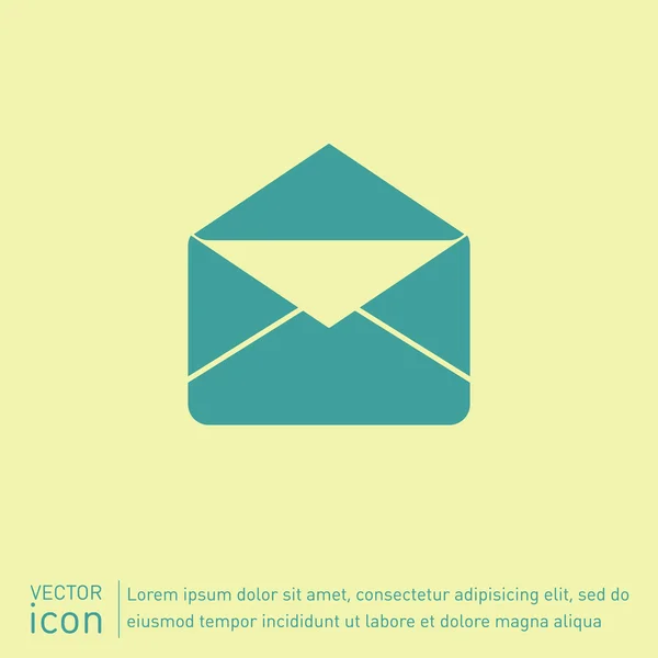 Pictogram van een envelop, e-mail — Stockvector