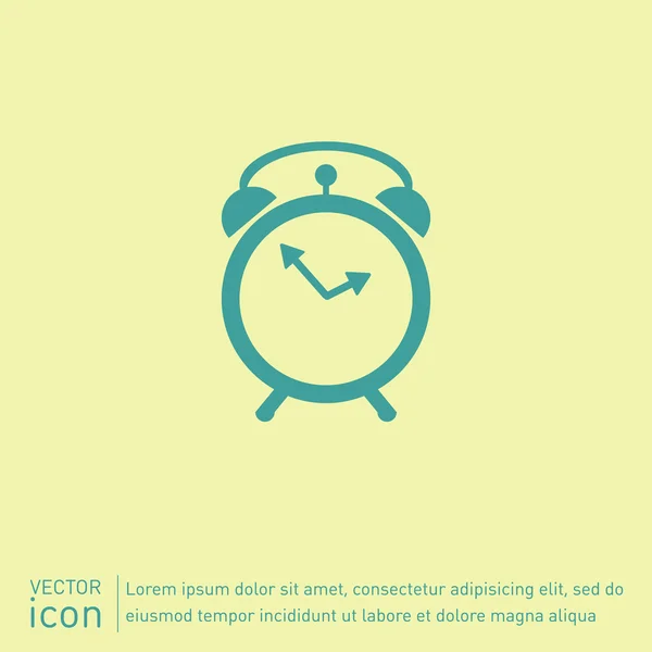 Alarm, ikonu — Stockový vektor
