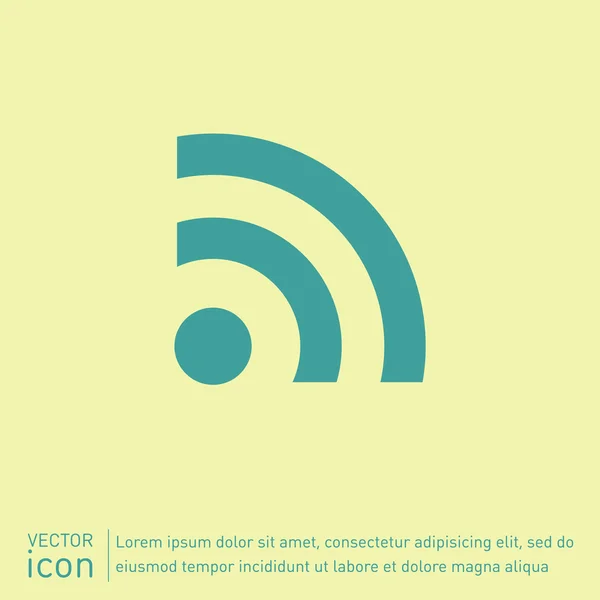 Rss シンボル。ニュース シンボル. — ストックベクタ