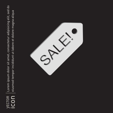 satışı etiket işareti