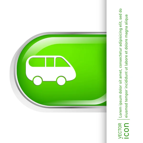 Icon of car, transport. — Stock Vector