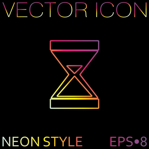 Hourglass,  waiting icon — Stock Vector