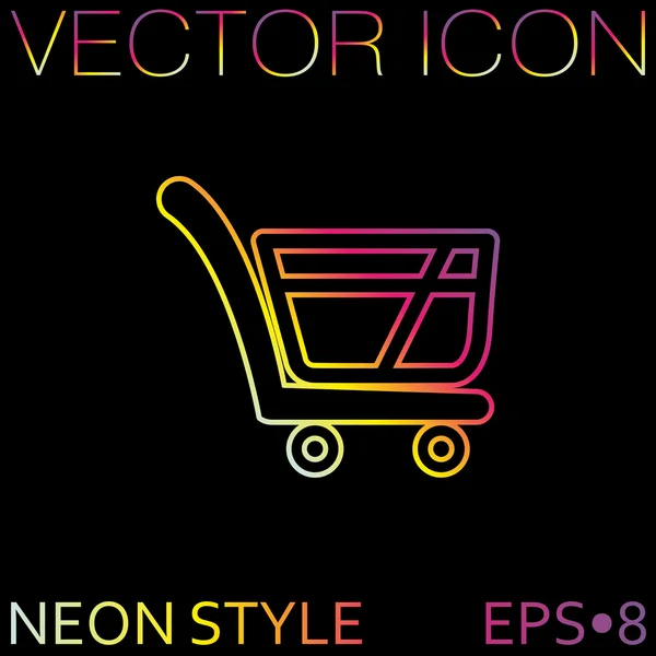 Online store, shopping icon — Stock Vector