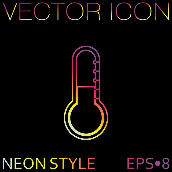 Thermometer icon . temperature symbol — Stock Vector