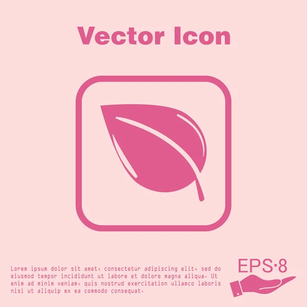 List znamení. ikona — Stockový vektor