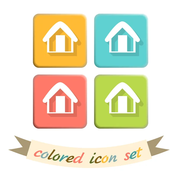 House icon. Home sign icons — Stock Vector