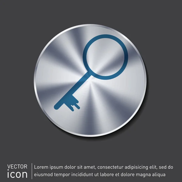 Key, password  icon — Stock Vector