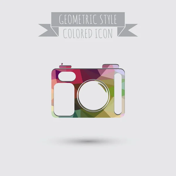 Photo camera, photography icon — Stock Vector