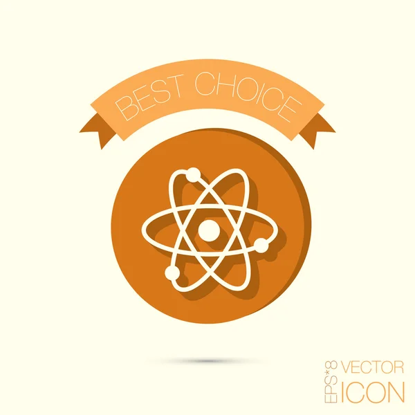 Atom, molecule icon — Stock Vector