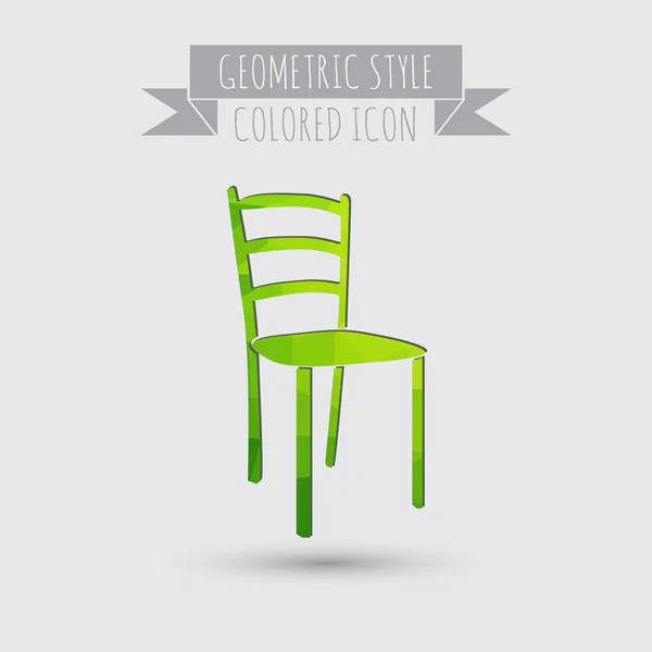 Chair, furniture icon — Stock Vector