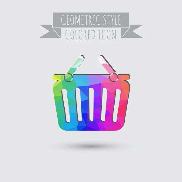 Tienda online, icono de la compra — Vector de stock