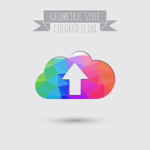 Icon of download files — Stock Vector