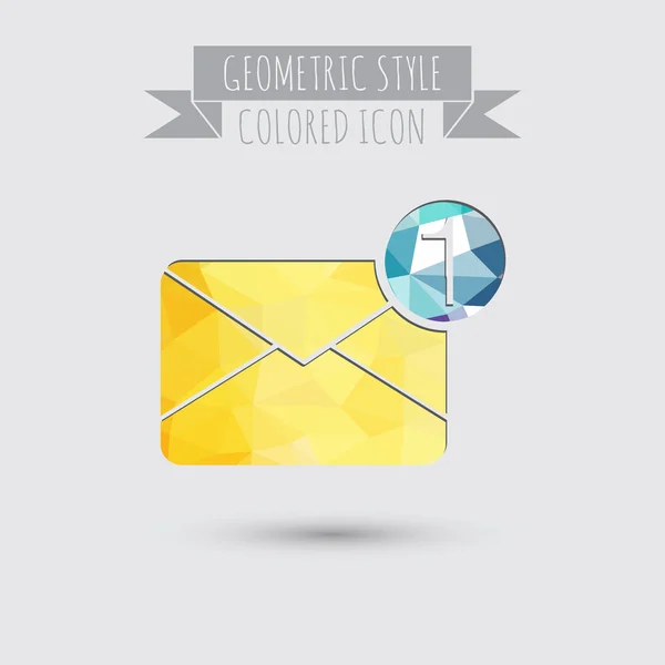 Envelop, pictogram e-mail — Stockvector