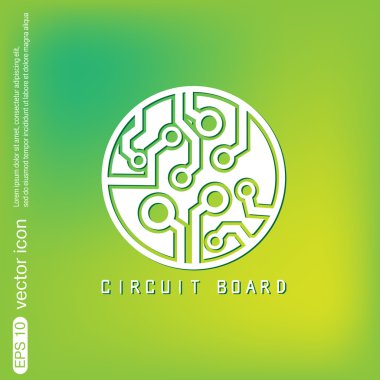 devre kartı, teknoloji simgesi