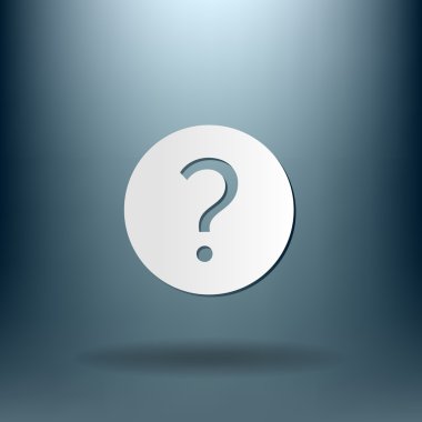 Soru işareti simgesi