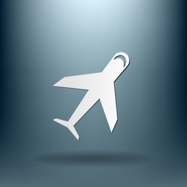 Uçak, seyahat simgesi