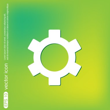 Dişli, ayarları simgesi