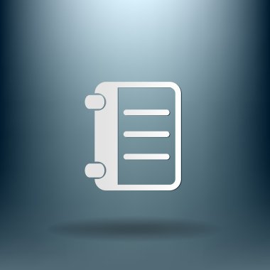 telefon adres defteri simgesini