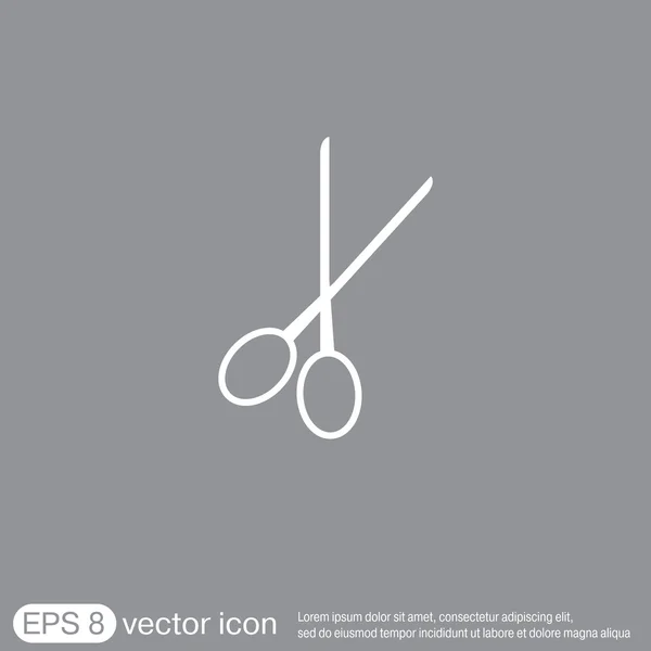Symbol kadeřnický a kosmetický salon — Stockový vektor