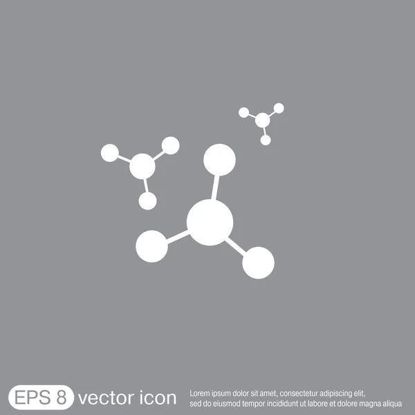 Atom, molecule icon — Stock Vector