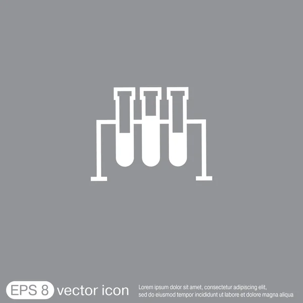 Symbol för kemi, medicin — Stock vektor