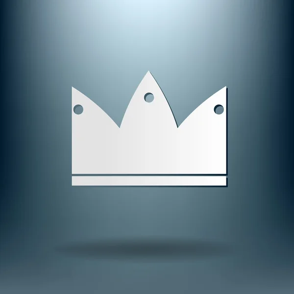 Crown, royal, king icon — Stock Vector