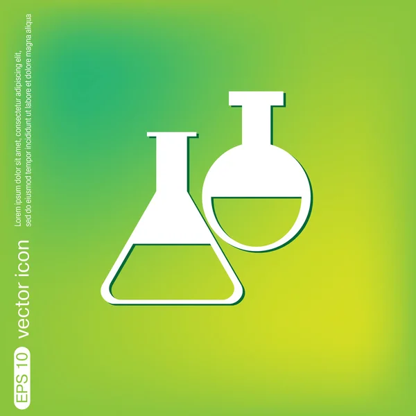 Chemistry, medicine  icon — Stock Vector