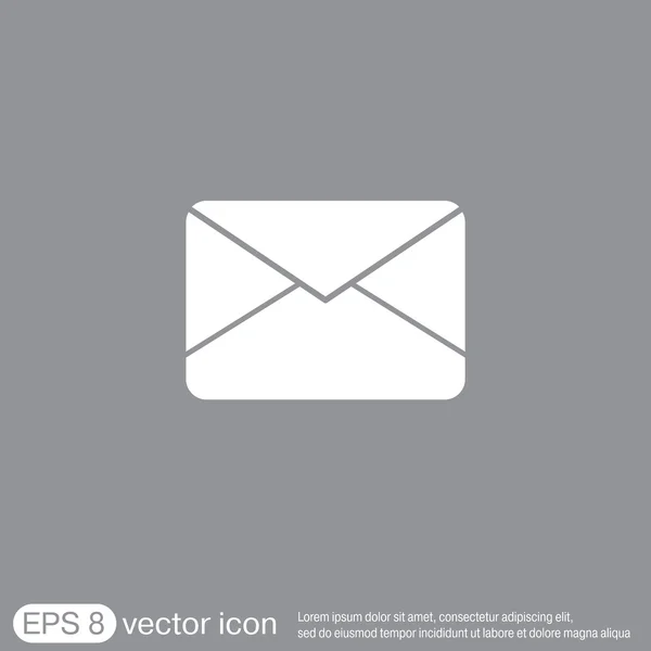 E-mail, dopis ikonu — Stockový vektor