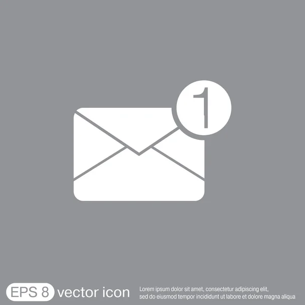 E-Mail, Briefsymbol — Stockvektor