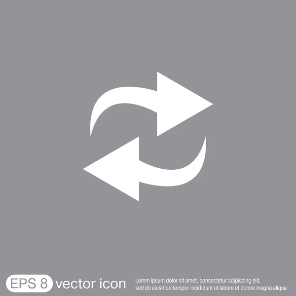 Reload, refresh  icon — Stock Vector