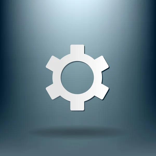 Cogwheel, settings icon — Stock Vector