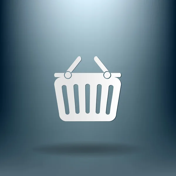 Icono del carrito de compras — Vector de stock