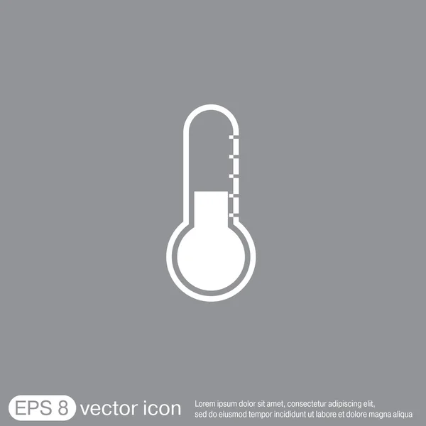 Thermometer icon . temperature symbol — Stock Vector