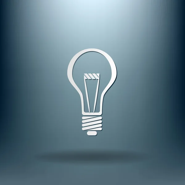 Lightbulb, ideas icon — Stock Vector