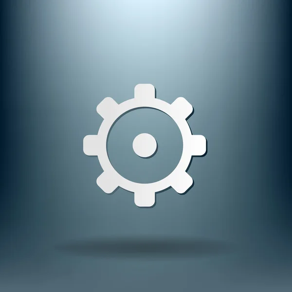 Cogwheel, settings icon — Stock Vector