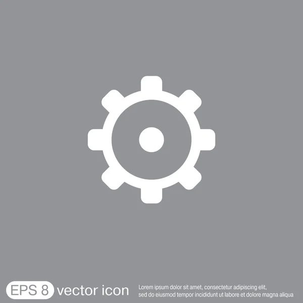 Cogwheel, icono de configuración — Archivo Imágenes Vectoriales