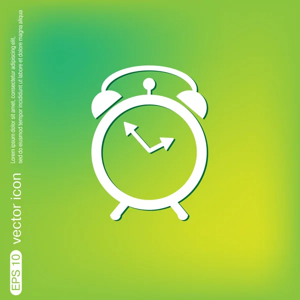 Alarme, ícone do relógio — Vetor de Stock